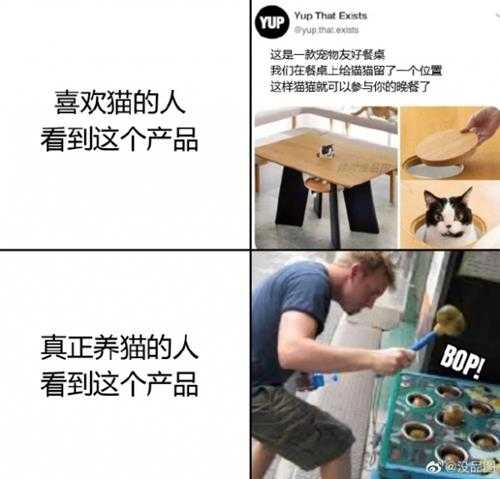 厕所里不让大小便怎么办？囧图 猫猫和妹子哪个可爱？