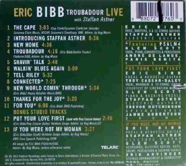 EricBibbWithStaffanAstner-《TroubadourLive》(吟游诗人)[FLAC]