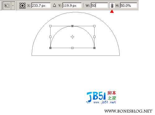 Photoshop路径巧绘几何试卷45度角