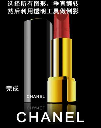 coreldraw 12教程:制作香奈儿(Chanel)