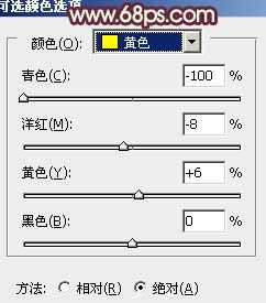 photoshop利用通道快速为荒原人物图片打造出柔和的橙绿色