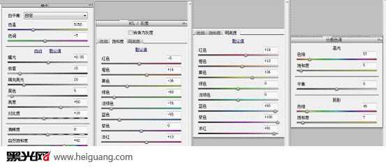 Photoshop为颜色偏冷的室内婚片增加上梦幻的韩系淡黄色