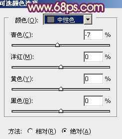 Photoshop将草地人物图片调制出秋季漂亮的橙色效果