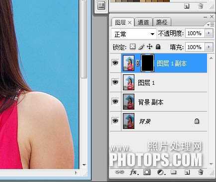 photoshop快速为偏灰的外景人物图片美白并增加甜美色