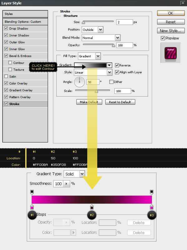 PhotoShop设计制作出可爱的纹理糖果文字特效教程