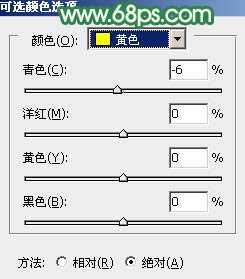 Photoshop为野草中的人物调制出柔和的小清新黄绿色