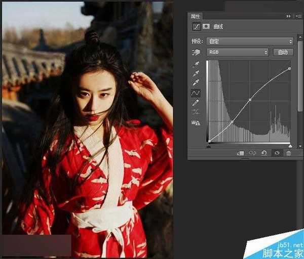 Photoshop调出色彩浓郁的怀旧复古电影色调效果