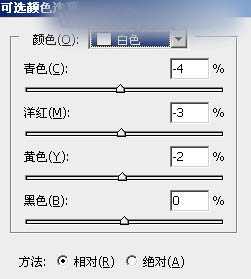 Photoshop为铁轨上的人物加上秋季淡冷色效果教程