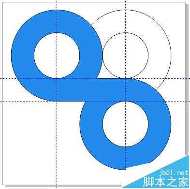 cdr中怎么绘制百度云的图标?