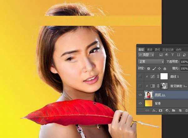 Photoshop给美女人像添加绚丽的彩色半调网纹效果教程