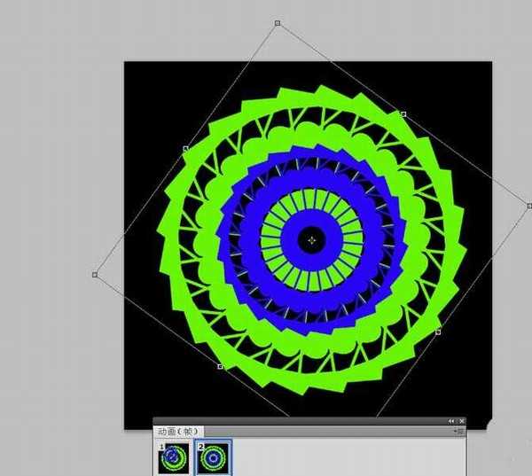 ps怎么复制音乐符号制作旋转动画效果?